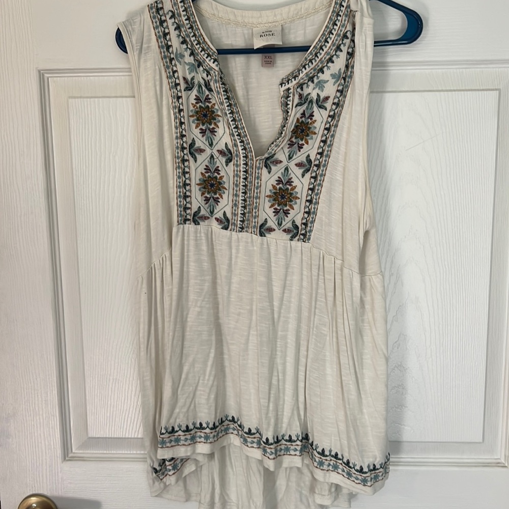 Flowy boho top XXL